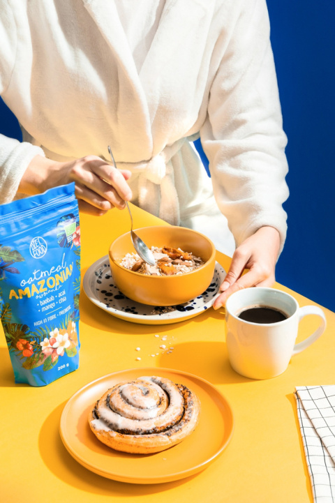 Bio Owsianka Amazońska z Prebiotykiem 200 g Bio Owsianka Amazońska z Prebiotykiem 200 g