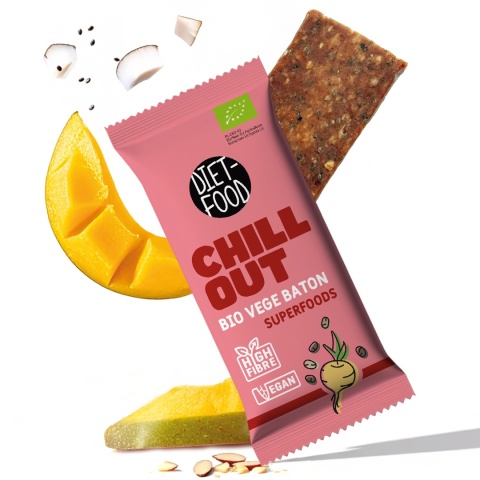 Bio Wegański Batonik CHILL OUT - superfoods 35 g