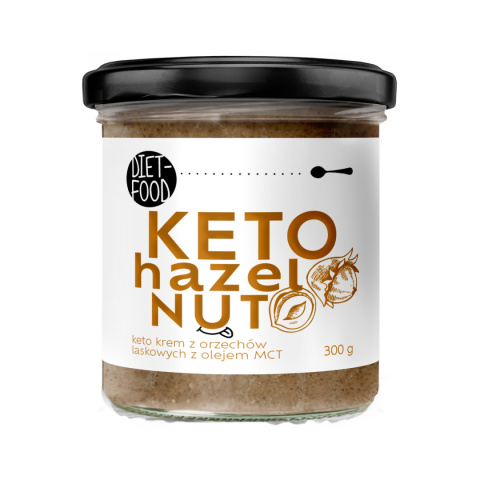Keto Hazelnut Cream with MCT Oil 300 g Keto Hazelnut Cream with MCT Oil 300 g