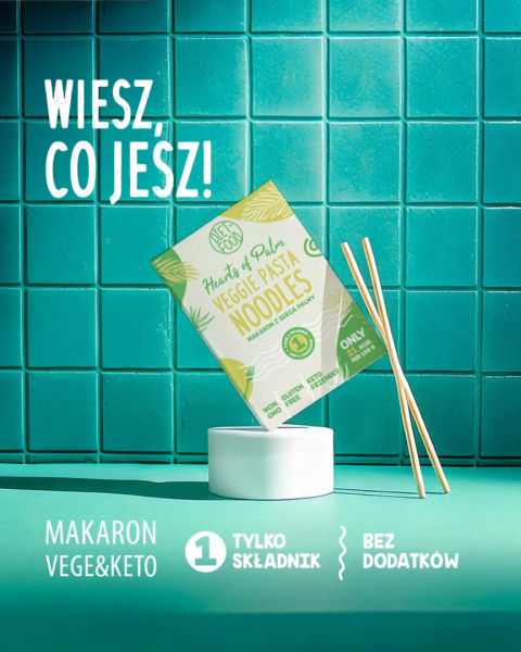 Keto makaron Noodle z Serca Palmy - pudełko 255 g