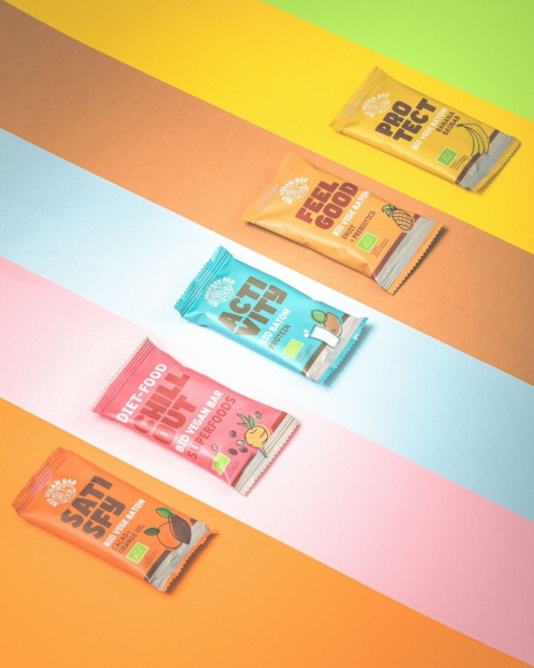 20 x Bio Vegan Bar PROTECT - banana with baobab 35 g