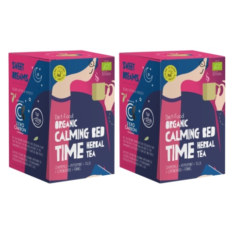 1+1 FREE! Bio Calming Bed Time Herbal Tea 20 tea bags - 30 g