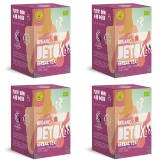 2+2 GRATIS! Bio Detox Herbal Tea - herbata ziołowa z trawą cytrynową 20 torebek - 30 g