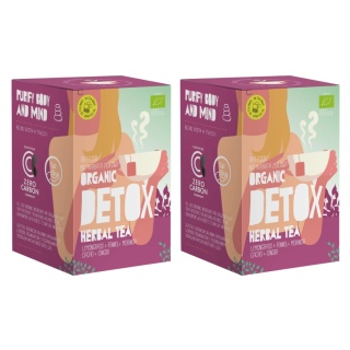 1+1 GRATIS! Bio Detox Herbal Tea - herbata ziołowa z trawą cytrynową 20 torebek - 30 g