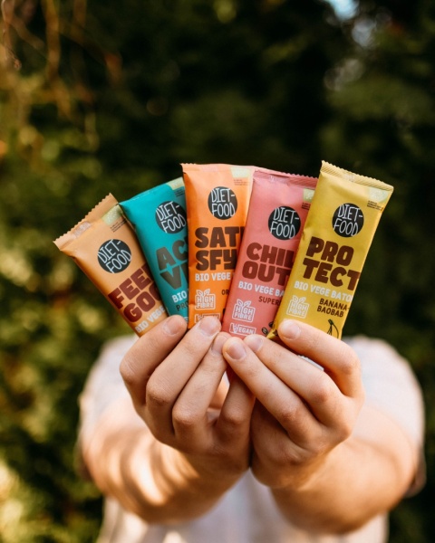 20 x Bio Vegan Bar PROTECT - banana with baobab 35 g