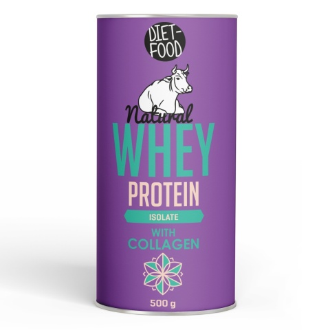 Whey Protein With Collagen Isolate powder 500 g