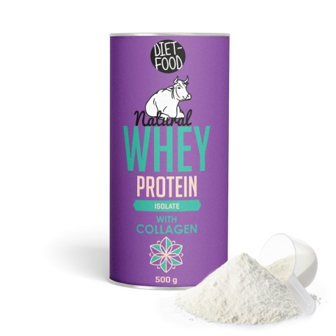 Whey Protein With Collagen Isolate powder 500 g