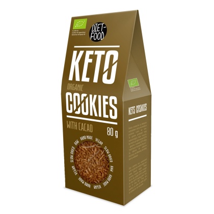 Bio Ciasteczka Keto Kakao 80 g