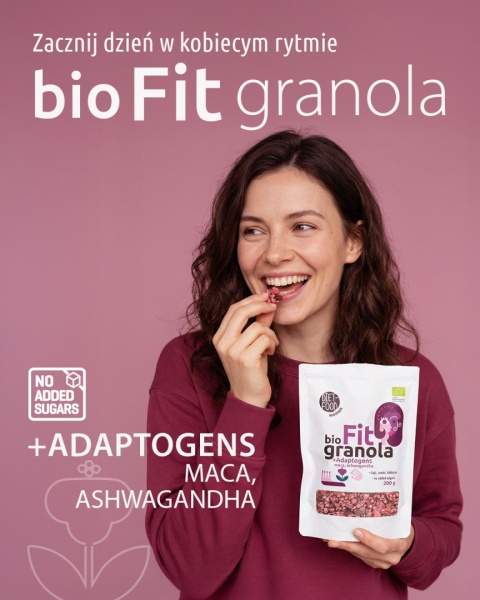 Organic Fit Granola With Adaptogens 200 g