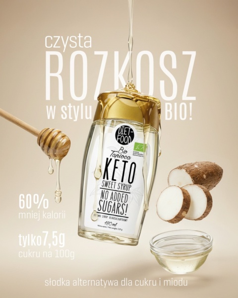 Organic Keto Tapioca Syrup 250 ml