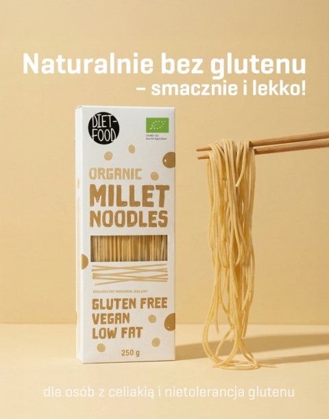 Bio Makaron Jaglany Millet 250 g