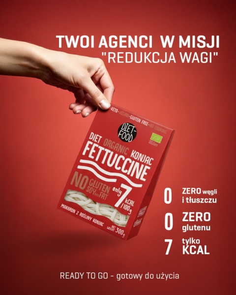 Bio Makaron Shirataki Konjac Fettuccine 385 g