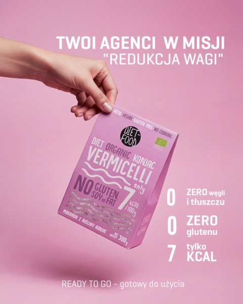 Bio Makaron Shirataki Konjac Vermicelli 385 g