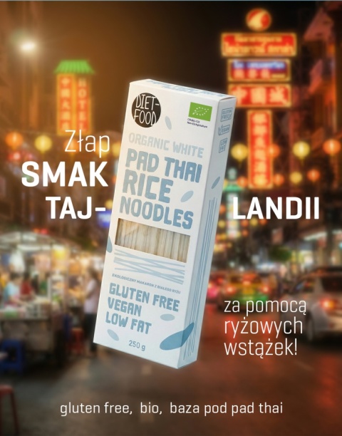 Bio Makaron z Białego Ryżu PAD THAI 250 g