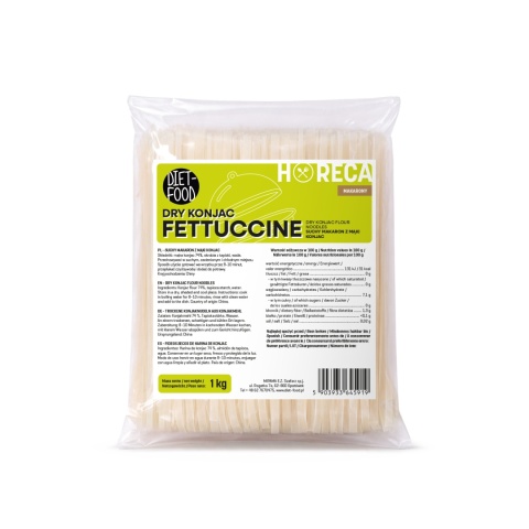 Suchy Makaron Shirataki Konjac Fettucine 1 kg