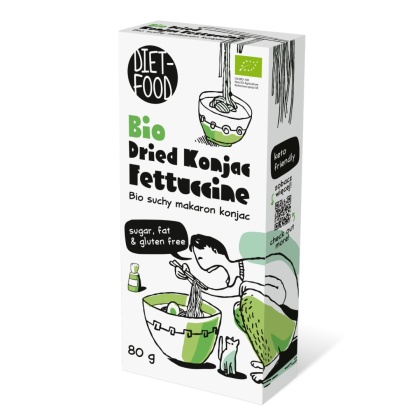 Bio Suchy Makaron Shirataki Konjac Fettucine 80 g