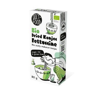 Bio Suchy Makaron Shirataki Konjac Fettucine 80 g
