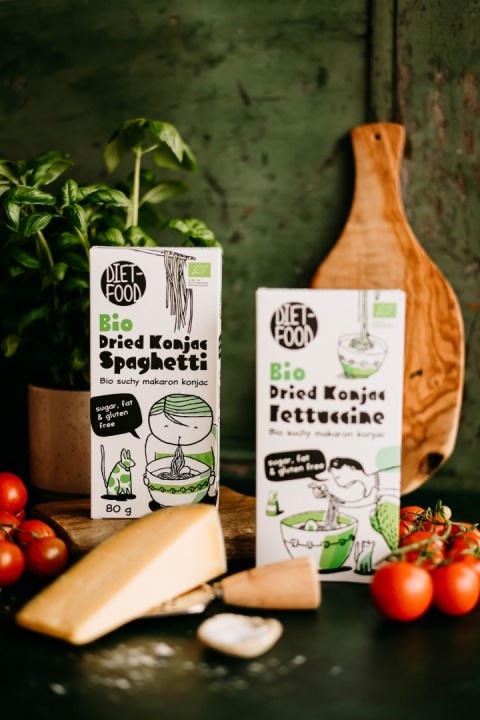 Bio Suchy Makaron Shirataki Konjac Spaghetti 80 g