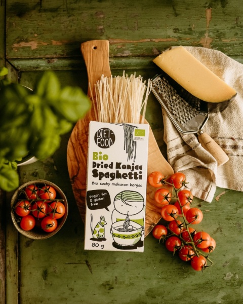 Bio Suchy Makaron Shirataki Konjac Spaghetti 80 g