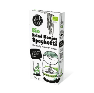 Bio Suchy Makaron Shirataki Konjac Spaghetti 80 g