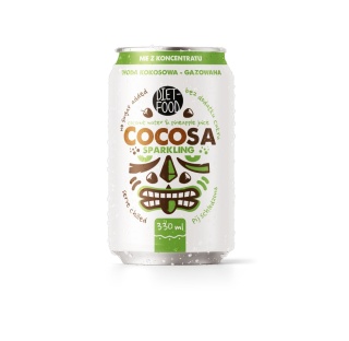 Cocosa Woda Kokosowa Gazowana 330 ml (kaucja)