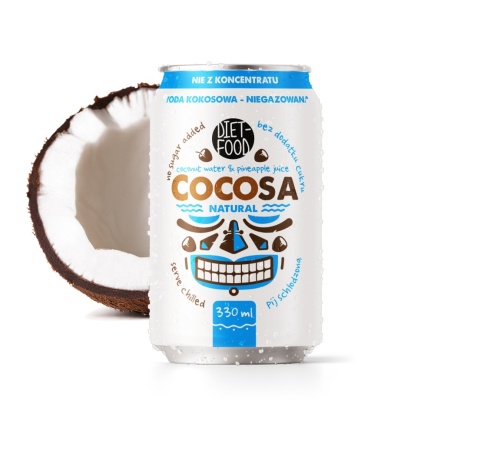 Cocosa Woda Kokosowa Niegazowana 330 ml (kaucja)
