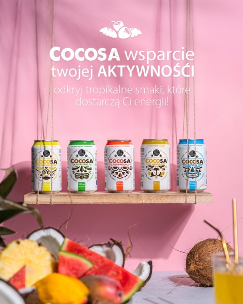 Cocosa Woda Kokosowa Niegazowana 330 ml (kaucja)