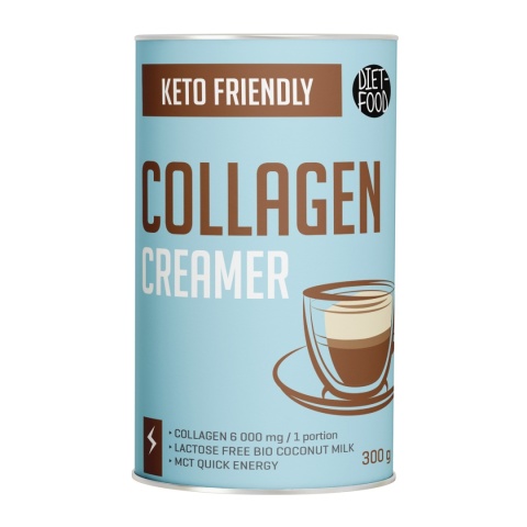 Keto Kolagen Coffee Creamer + MCT - śmietanka do kawy 300 g