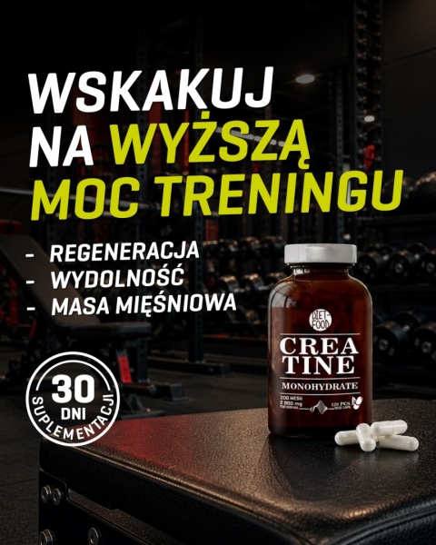 Kreatyna Monohydrat 100 g - 120 tabl.