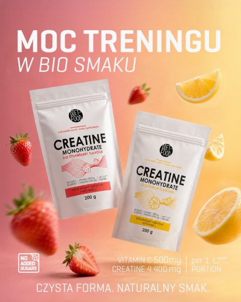 Creatine Monohydrate Lemon Vitamin C 200 g