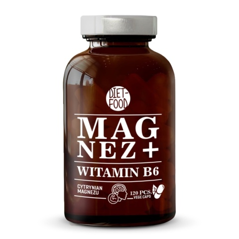 Magnez + witamina B6 120 tabl. 100g