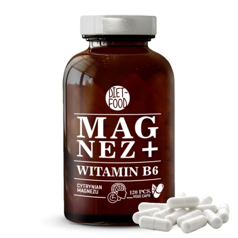 Magnez + witamina B6 120 tabl. 100g