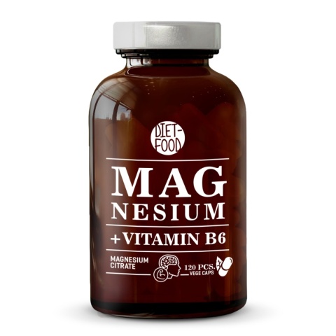 Magnesium + Vitamin B6 120 caps. 100g