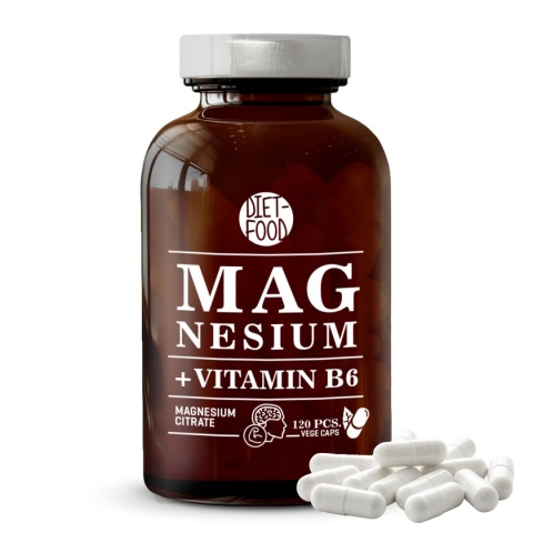 Magnesium + Vitamin B6 120 caps. 100g