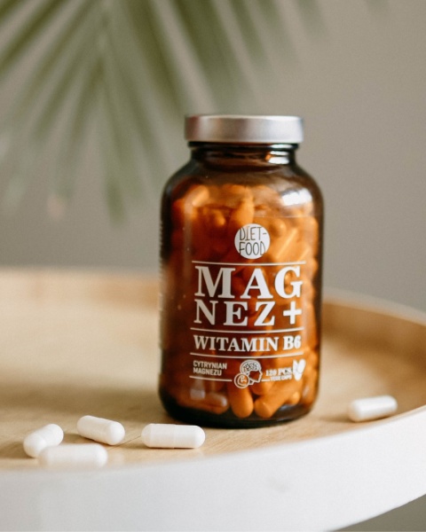 Magnesium + Vitamin B6 120 caps. 100g