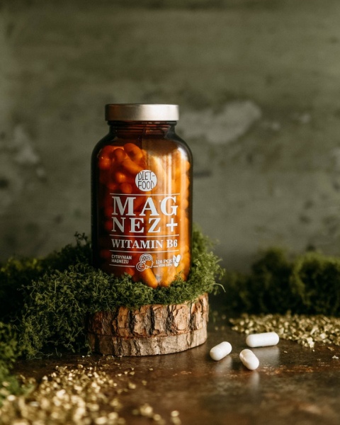 Magnesium + Vitamin B6 120 caps. 100g