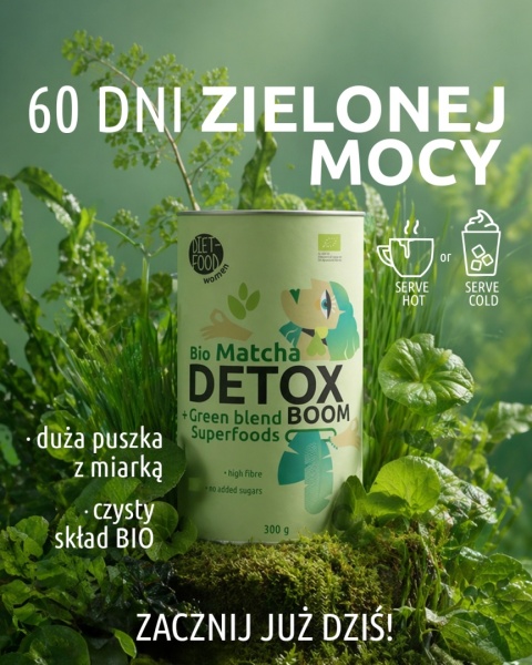 Organic Matcha Detox Boom 300 g
