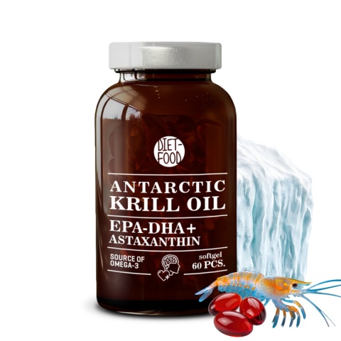 Antarctic Krill Oil with Astaxanthin 42 g - 60 caps.