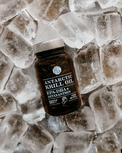 Antarctic Krill Oil with Astaxanthin 42 g - 60 caps.