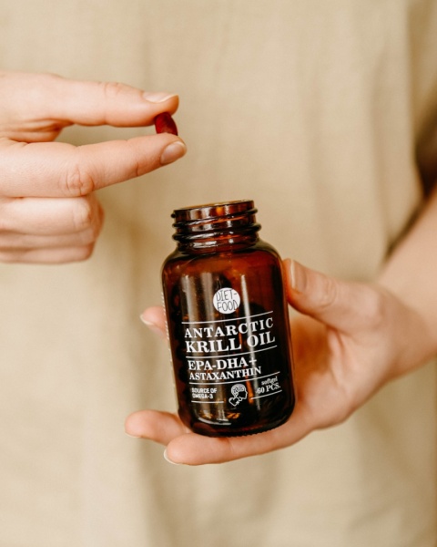 Antarctic Krill Oil with Astaxanthin 42 g - 60 caps.