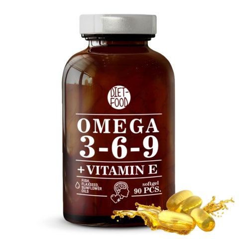 Omega 369 + wit.E 90g - 90 kaps.