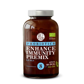 Probiotyk Nr 8. Bio Enhance Immunity Premix 27 g - ok. 60 kaps.