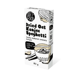 Suchy Makaron Owsiany Shirataki Konjac Spaghetti 80 g