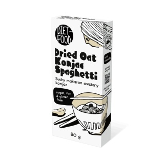 Suchy Makaron Owsiany Shirataki Konjac Spaghetti 80 g