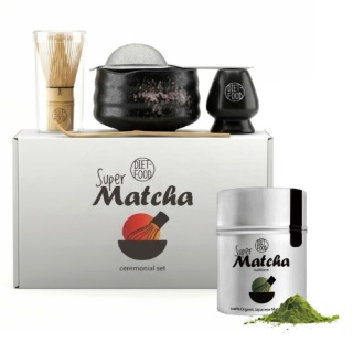 Zestaw Akcesoriów Matcha Ceremonial Set + Bio Super Matcha Tradycyjna 40 g