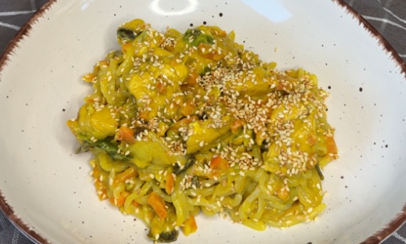 [PRZEPIS] Makaron Konjac z Kurczakiem w Kremowym Sosie LowCarb #16