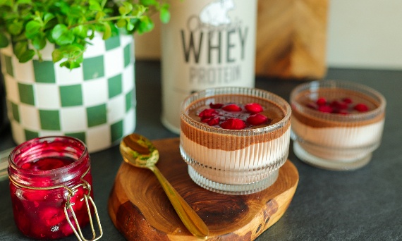 [PRZEPIS] Fit Deser Wiśniowo-Czekoladowy z Bio Białkiem Kakaowym #15