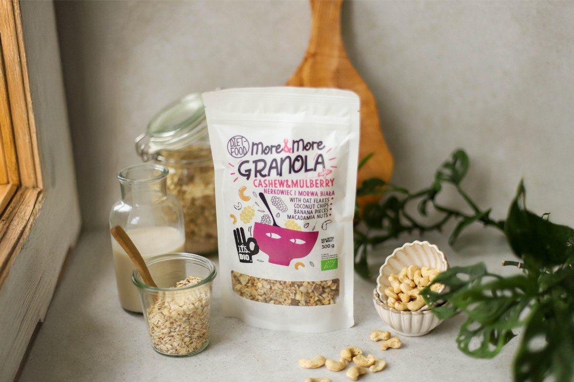 Bio Granola More&More - Nerkowiec i Morwa Biała